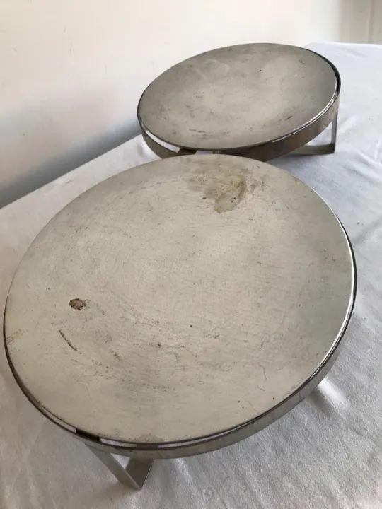 Rechaud inox (leia a descrição)