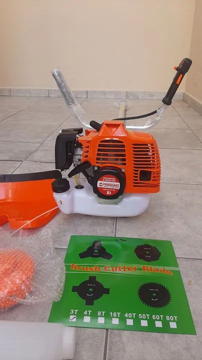 ROÇADEIRA A GASOLINA 52CC PROFISSIONAL (NOVA NA CAIXA) SEM USO! ENTREGO! PASSO CARTÃO! - Foto 2