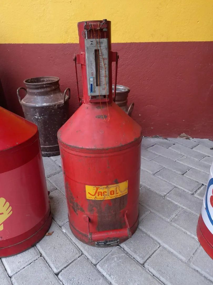  Galão aferidor de Combustível Vintage - Texaco, Shell, Atlantic e Esso preço unitário  - Foto 3