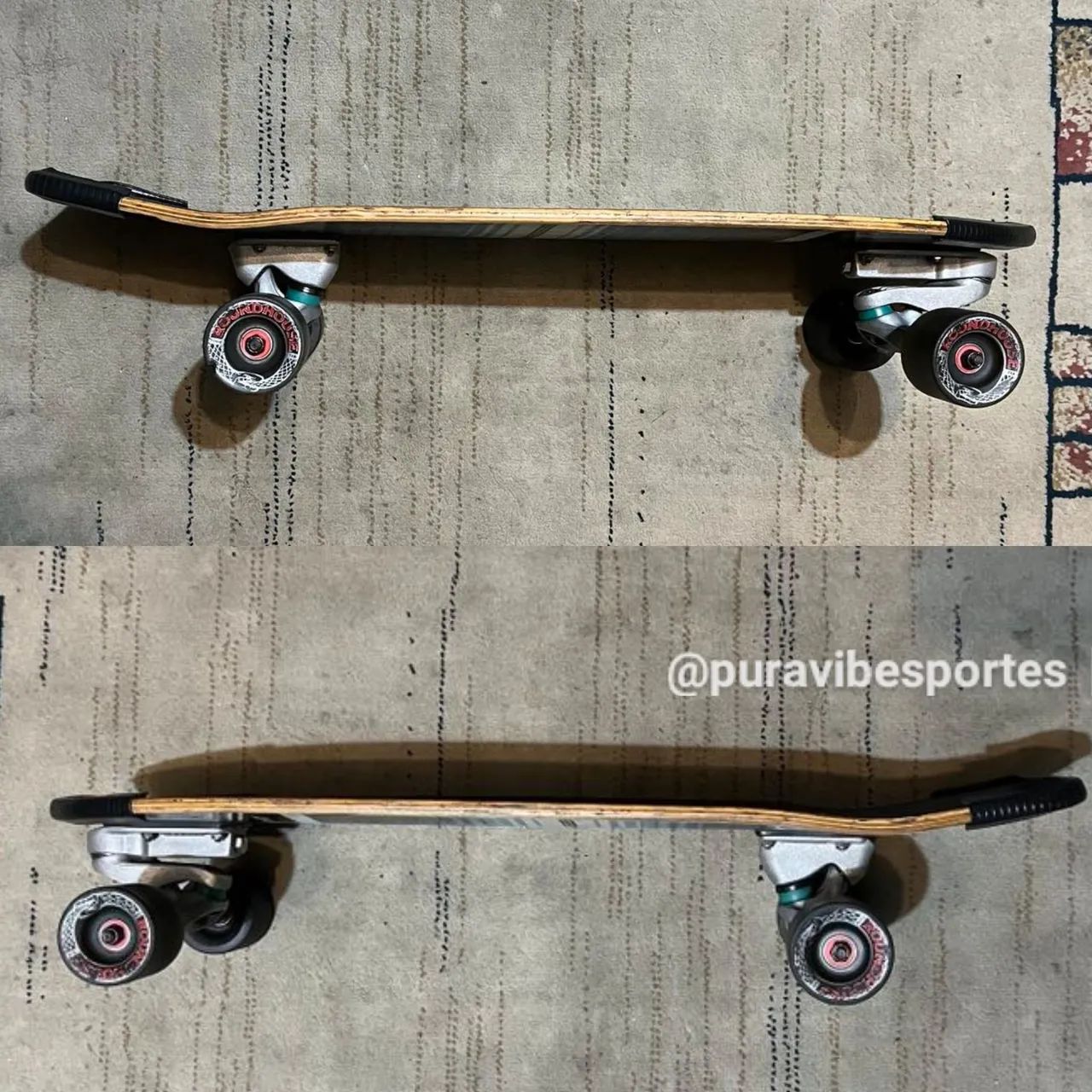 Skate Carver C7 Simulador de surf Semi Novo Smooth Star Yow