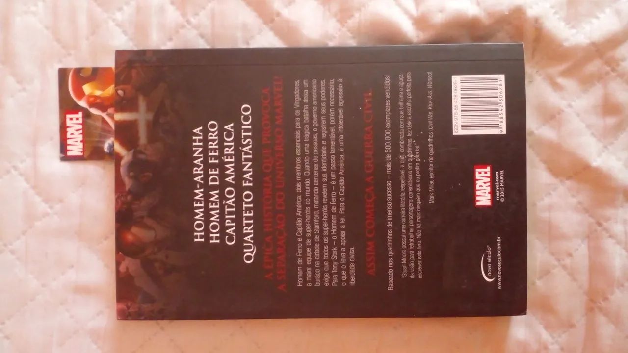Livro Marvel - Guerra Civil  - Foto 2