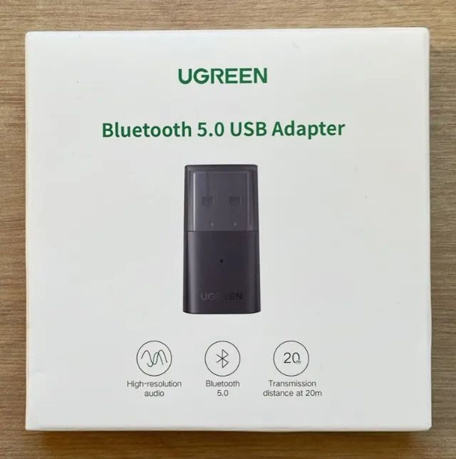 Adaptador Receptor Transmissor Bluetooth 5.0 USB Ugreen CM390