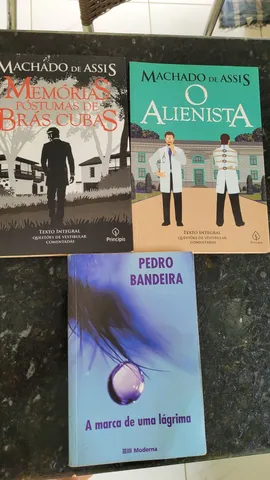 Combo livros Machado de Assis + Pedro Bandeira de Brinde