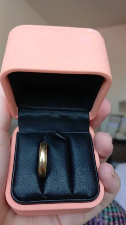 Anel de ouro 18k
