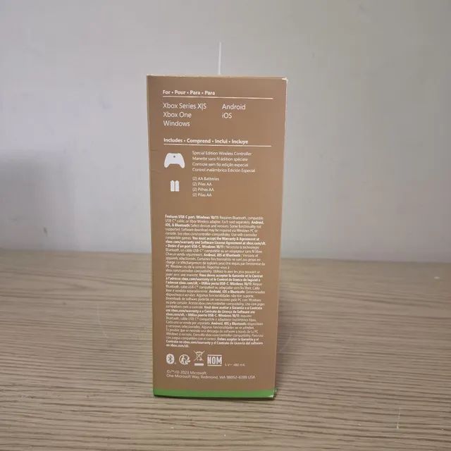 Promoção Controle Xbox Series S/X Gold Shadow Novo(PARCELO CARTÃO)(ACEITO CREDISHOP) - Foto 3