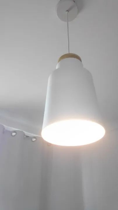 Luminária Pendente de Alumínio