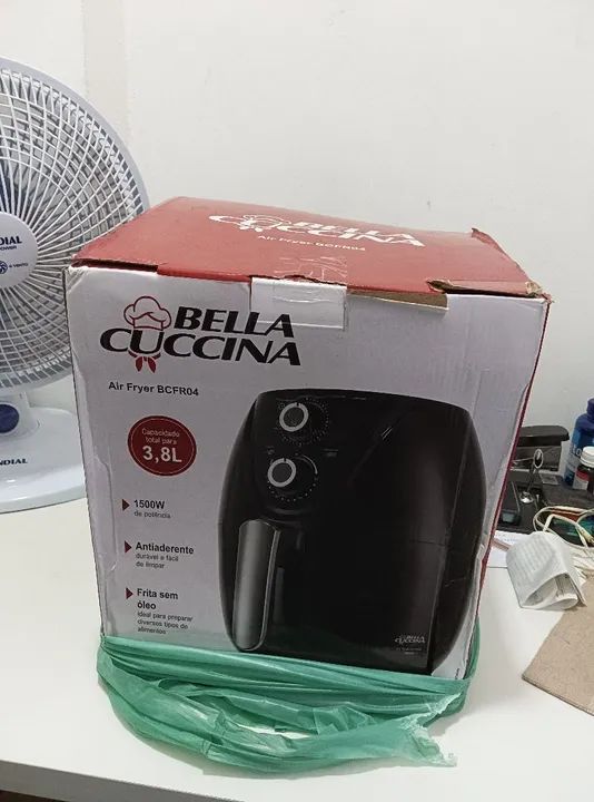 Air Fryer Bella Cucina 3 8L 1500W Nova Eletroportateis Para Cozinha e Limpeza Turu Sao Luis 1342505968 OLX