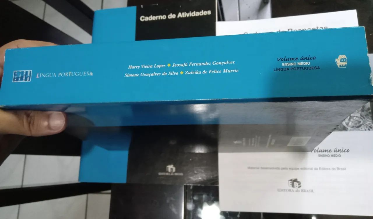 Livro de Língua Portuguesa - Ensino Médio - Volume Único editora do Brasil  - Foto 5
