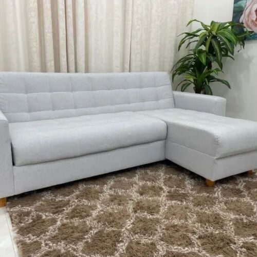 Sofá com Chaise Sophie 2.13m Molas Bonnel l876