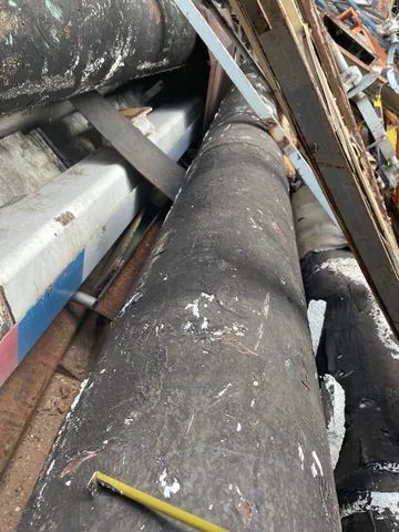 Tubo de ferro 12 polegadas