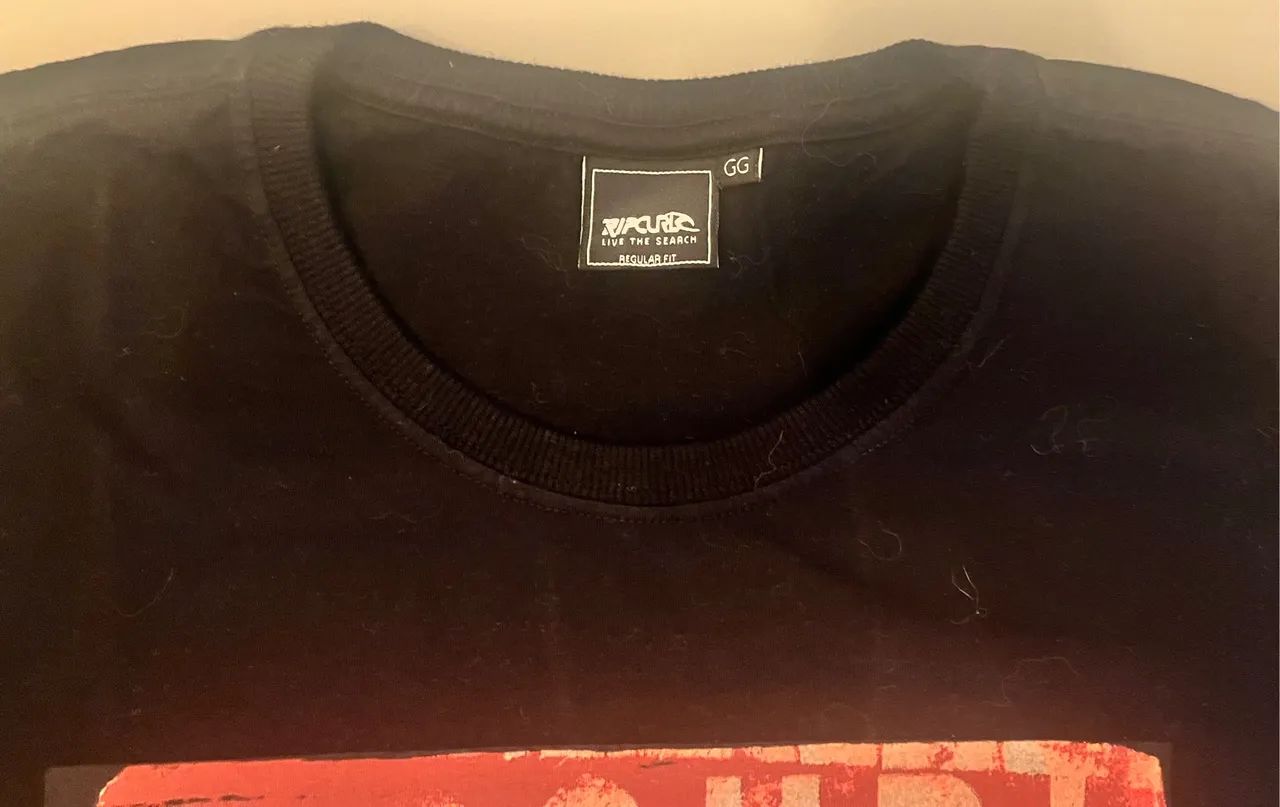 Camiseta Rip Curl preta tamanho GG - Foto 3