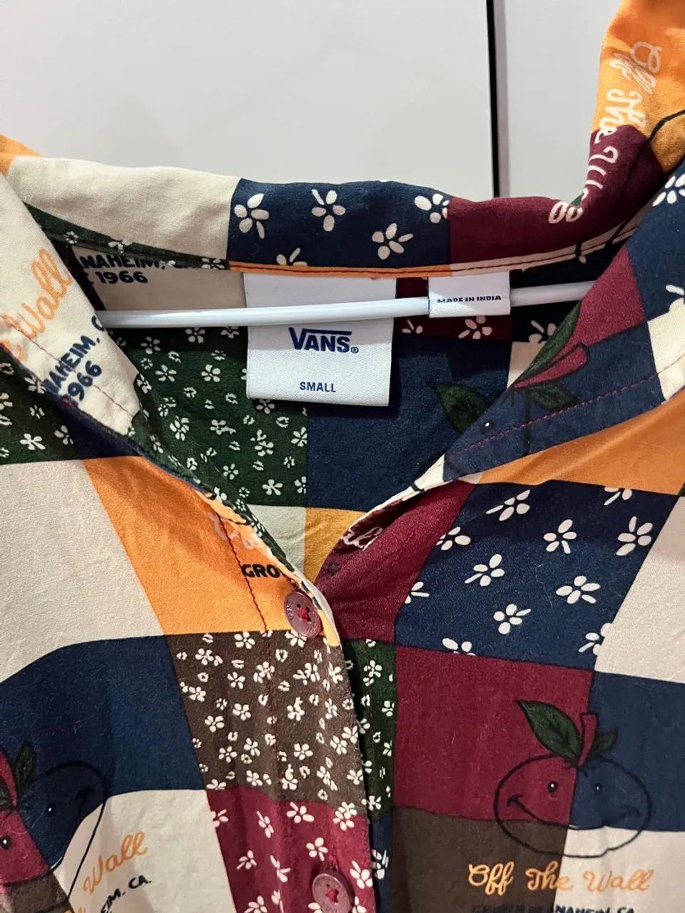 Camisa Vans Off The Wall Patchwork - Foto 2