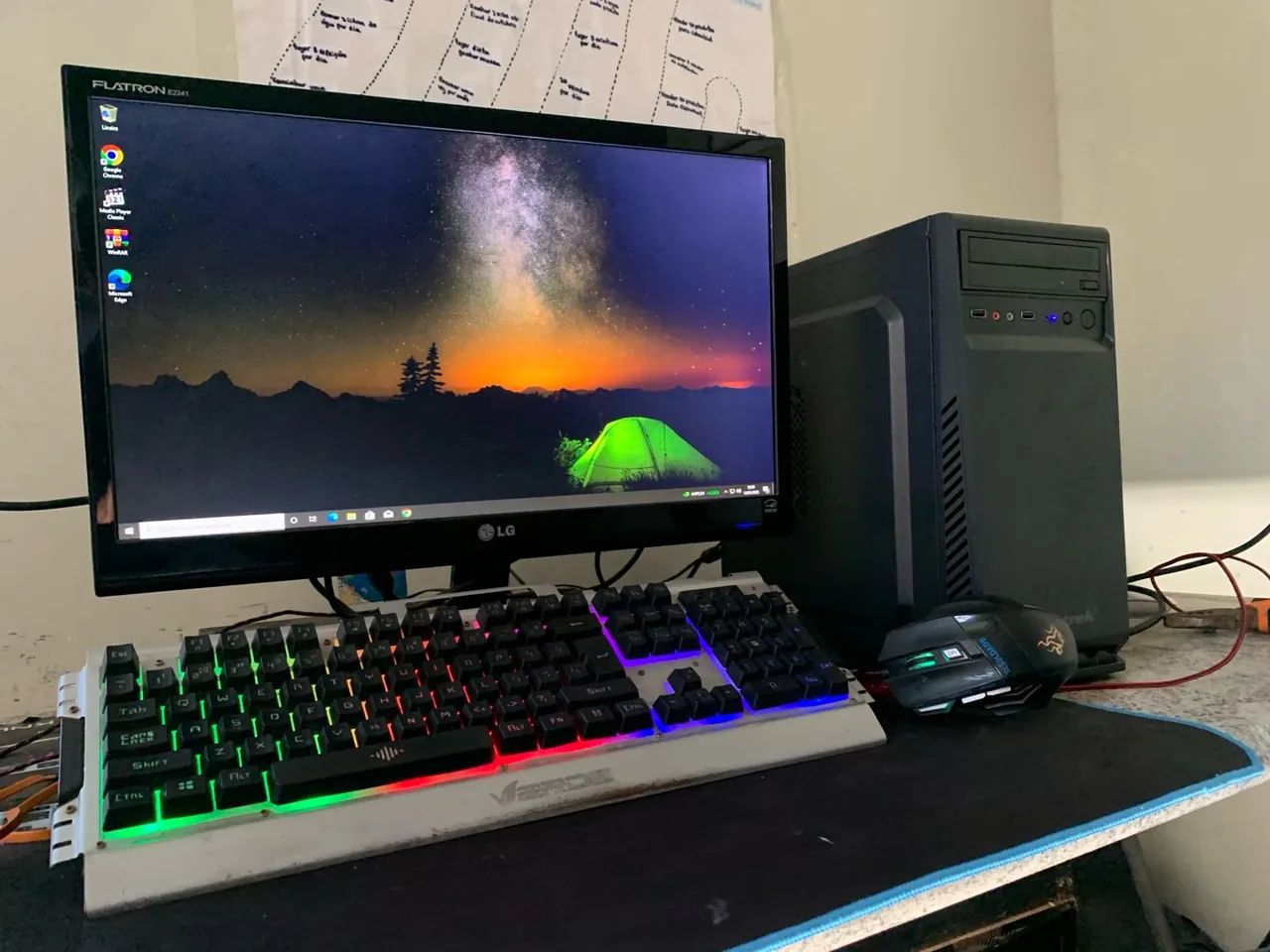 PC TOP i7 8GB RAM Ssd monitor Gigante! Em perfeito estado! - Foto 2