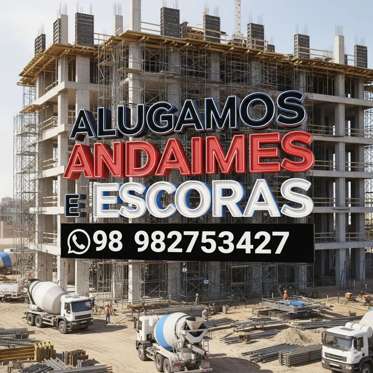 Escoras e Andaimes  - Foto 2