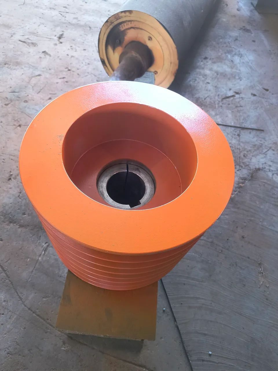Polia Industrial Robusta e Eficiente