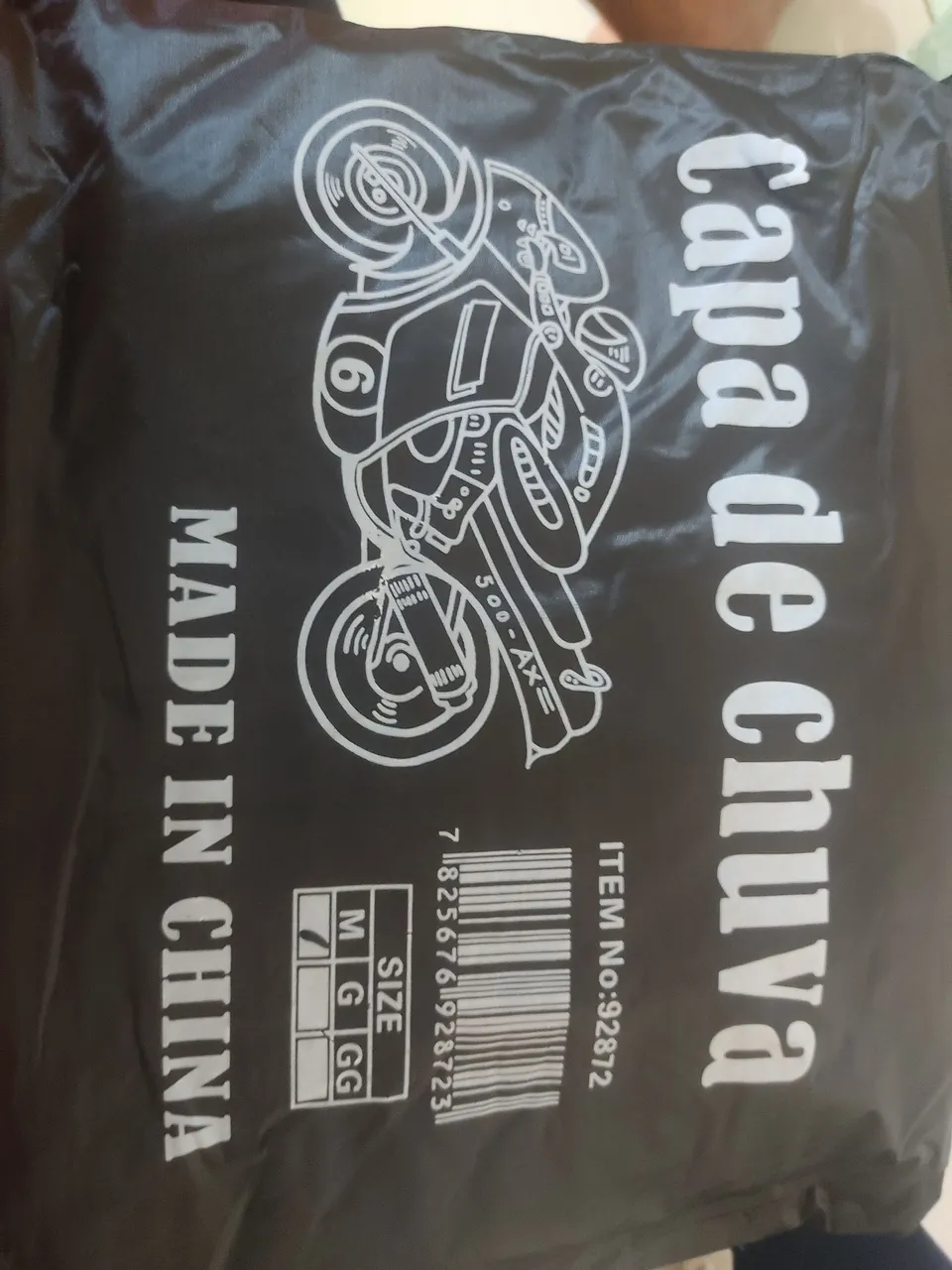 Capa de Chuva para Moto - Nova