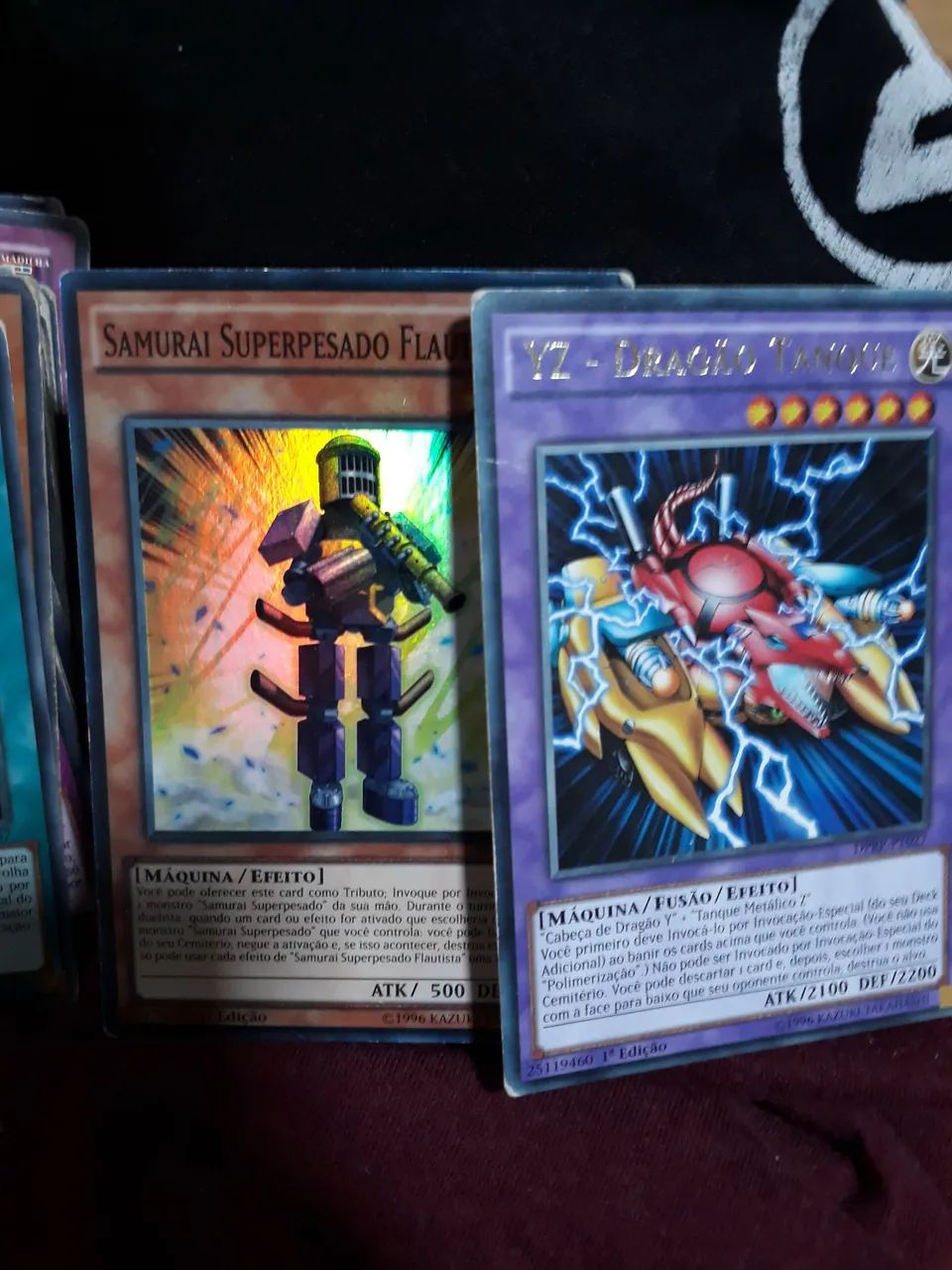 Cartinhas Yu Gi Oh RARAS