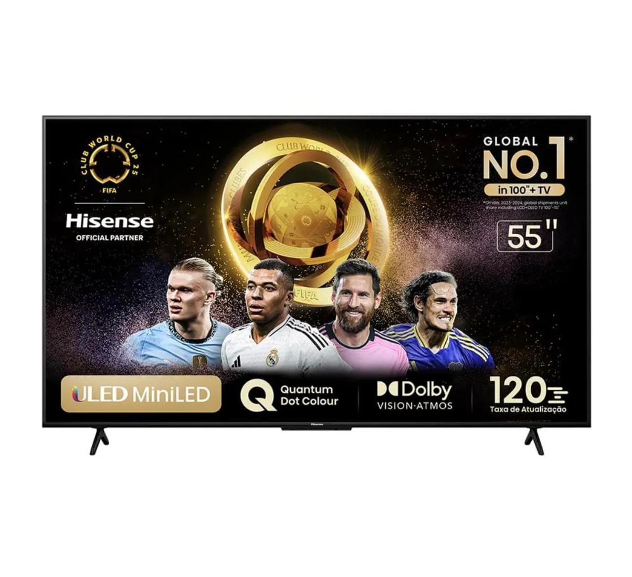 Smart TV Hisense ULED MiniLED 55'' Dolby Vision - Impecável!