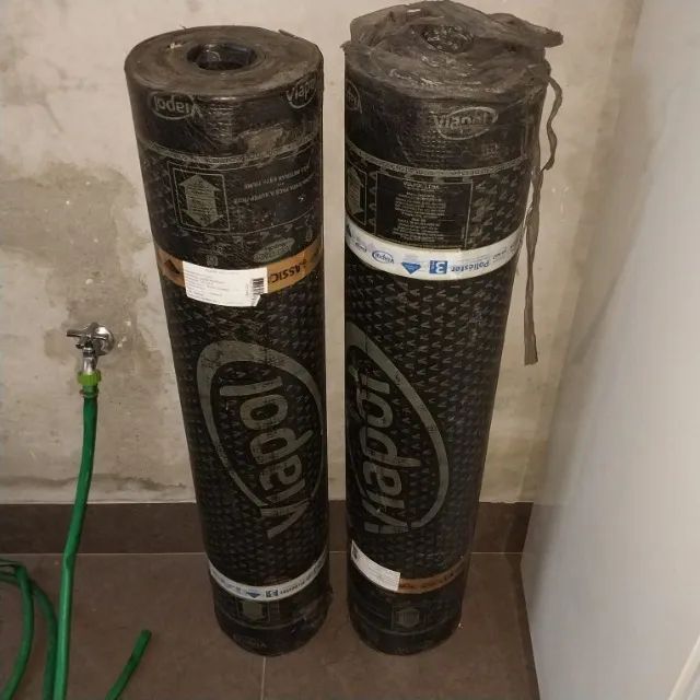 Manta Asfáltica Viapol Classic Poliéster Tipo 2 3mm (2 rolo 1 x10m) - VIAPOL - Foto 2