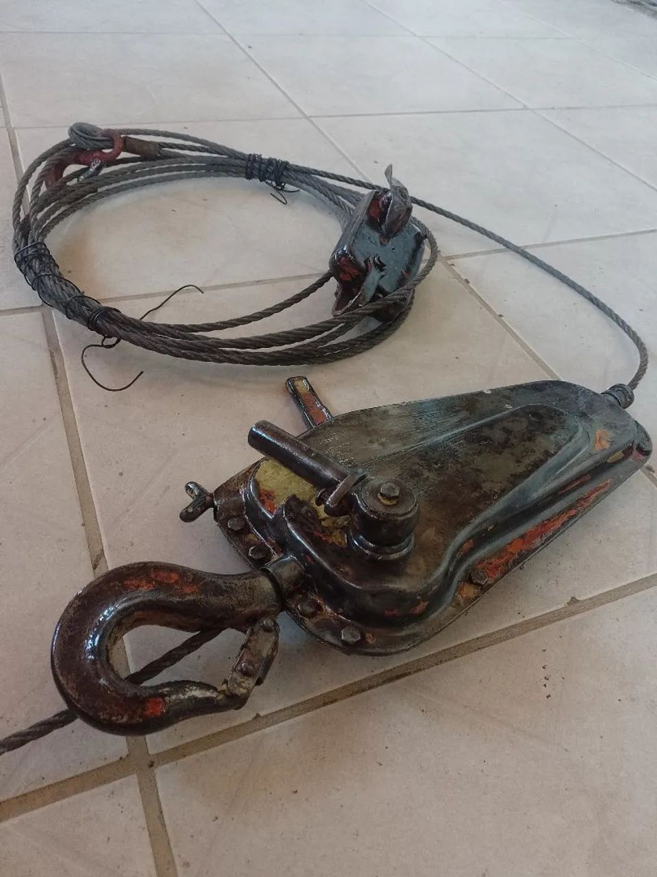 Guincho Manual de Cabo de Aço tirfor - Foto 2