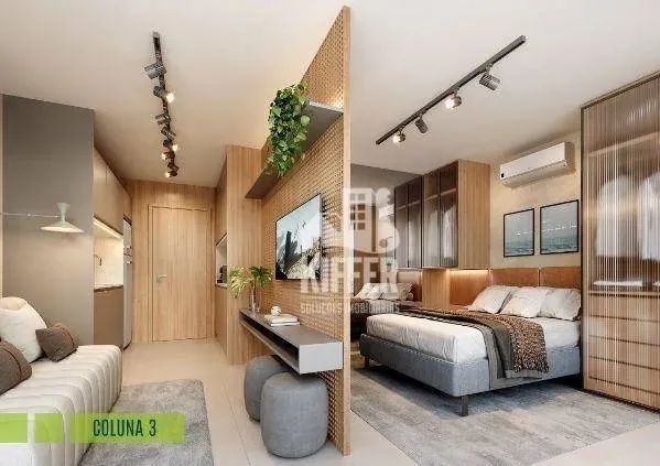 Studio à venda, 32 m² por R$ 472.815 - Icaraí - Niterói/RJ