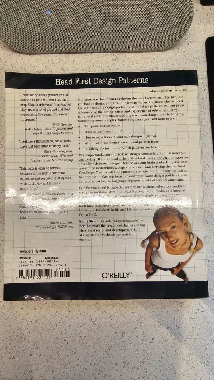 Livro Head First Design Patterns - O'Reilly | Programação Orientada a Objetos - Foto 3