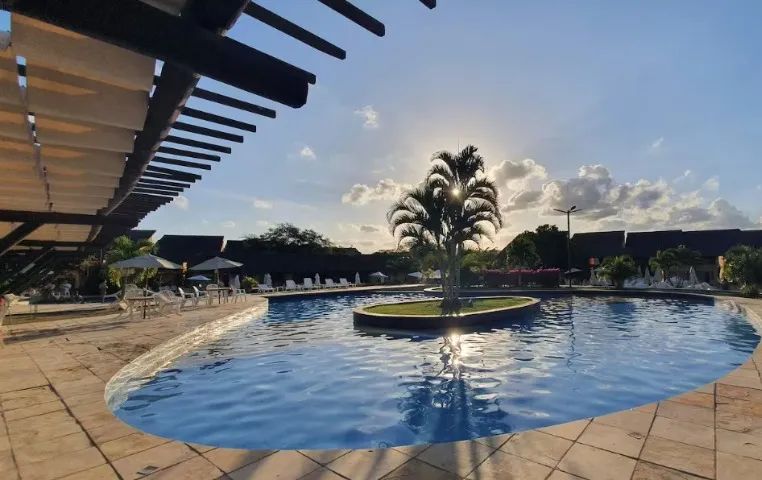 Flat 3 Qts, Perto das piscinas e próximo ao lago - Foto 8