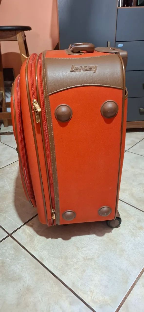 Conjunto de malas de viagem - Laranja - Foto 5
