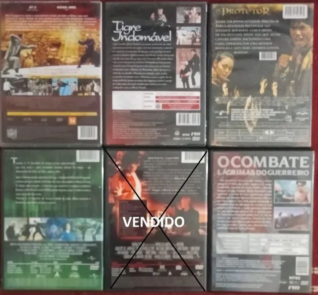 Filmes em DVD - Gênero Luta - em Bom/Ótimo estado de conservação - Leia todo o anuncio - Foto 2