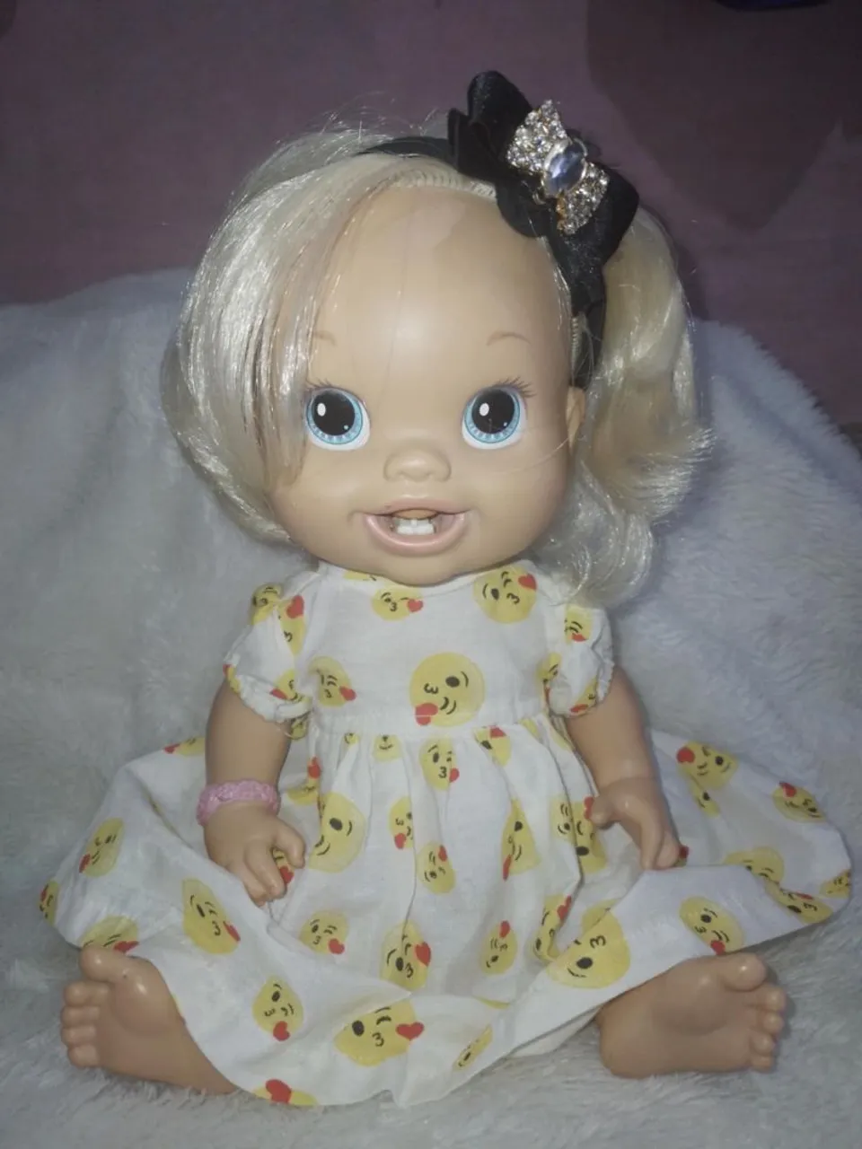 Linda Boneca Baby Alive Dentinho