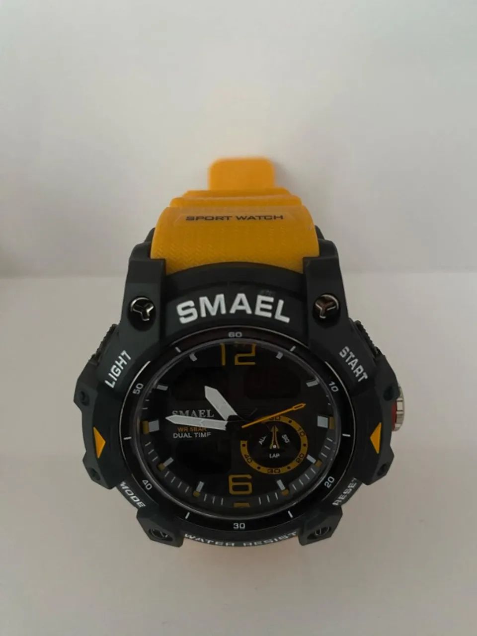 MAEL-Relógio de pulso impermeável Dual Time Display para homens, relógio esportivo  - Foto 5