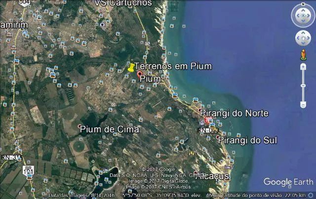Terrenos em Pium de vários tamanhos e preços