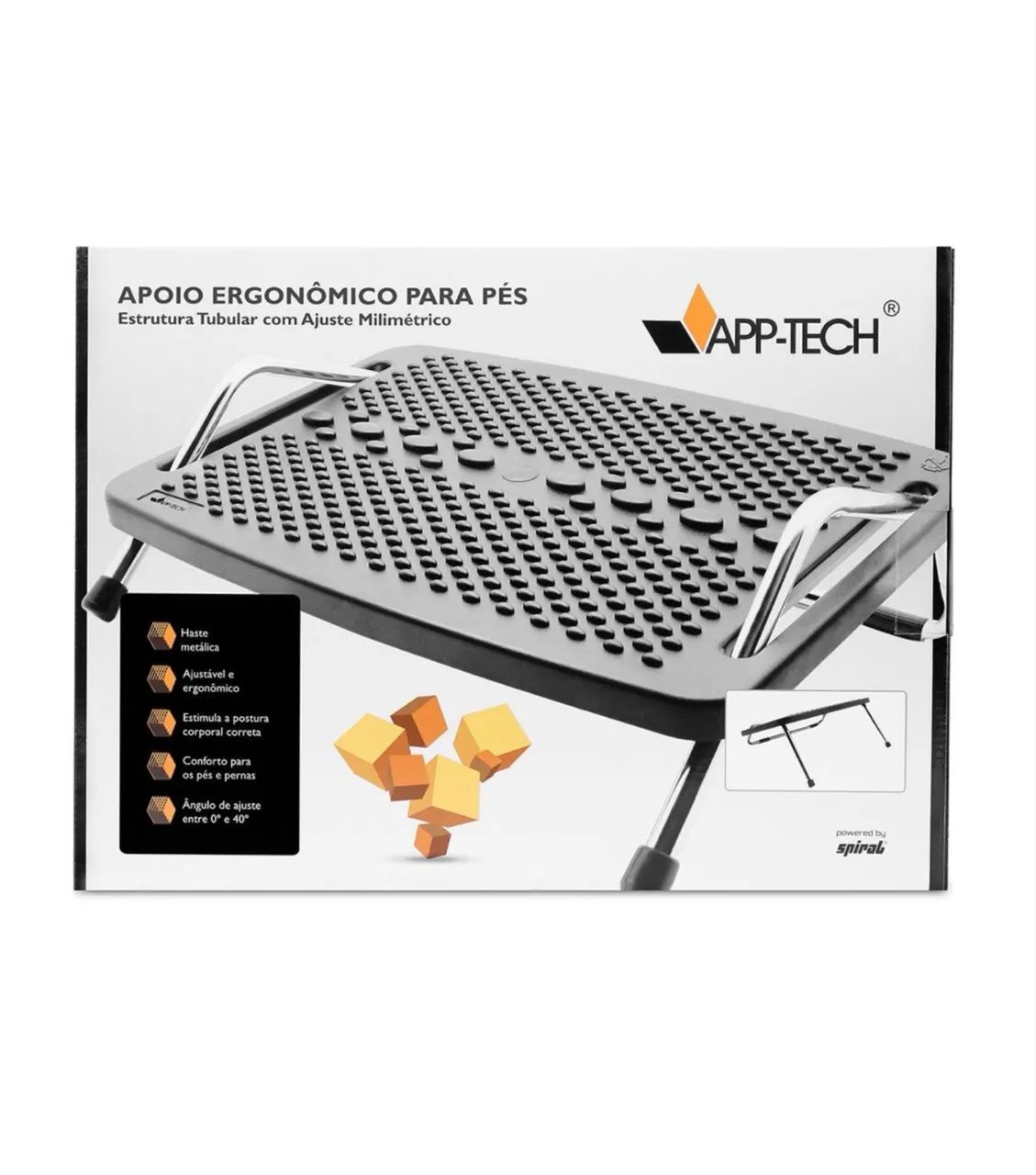 Apoio para pés Egonômico App Tech - Foto 3