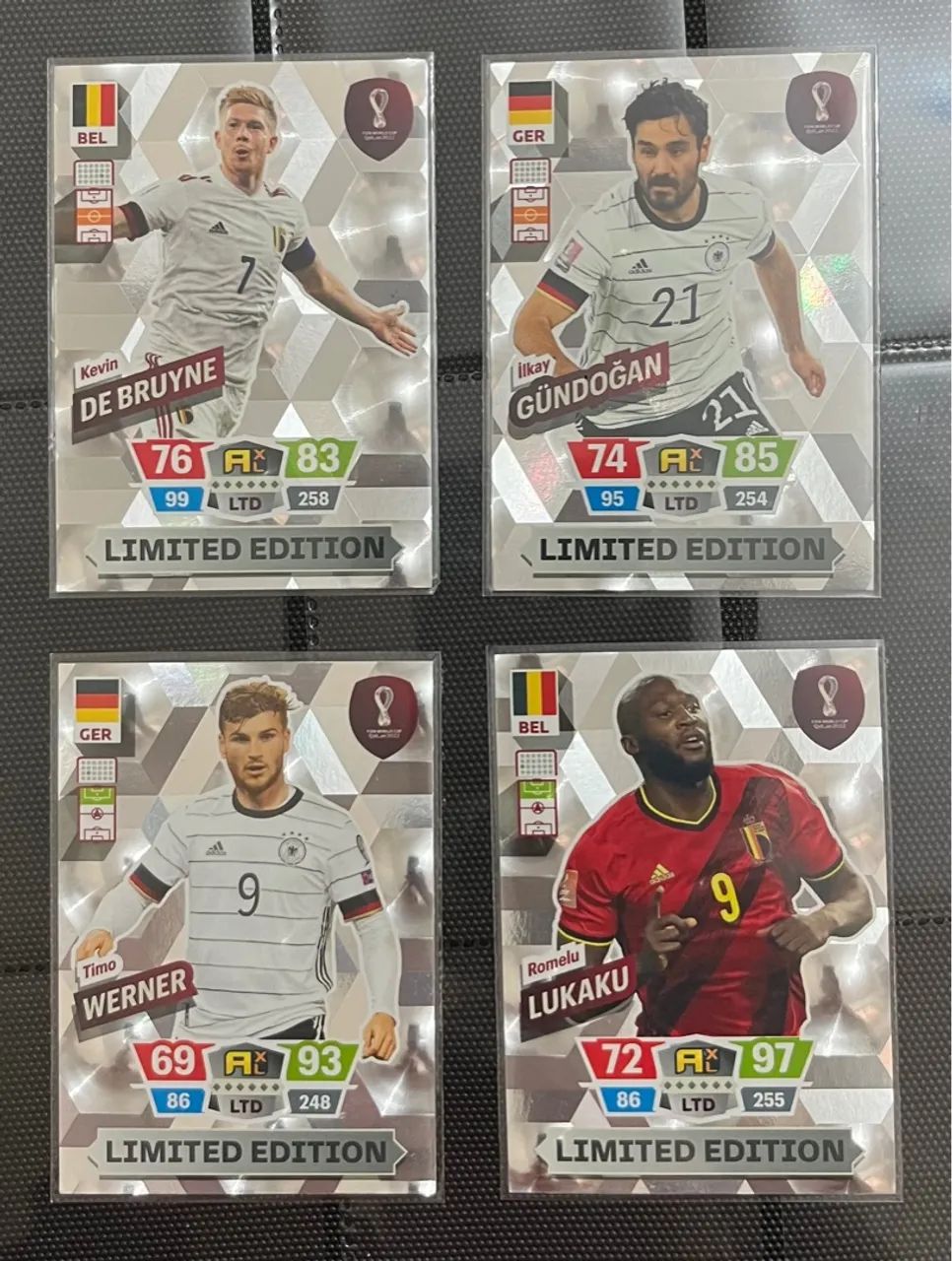 Cards XL Limited Edition Copa 2022 - 4 cards 
