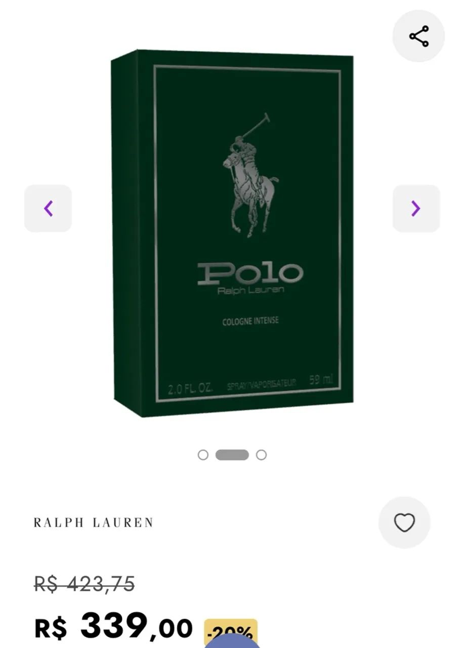 So vou ter 1 Perfume Polo Green Ralph Lauren 59 ml - Foto 4