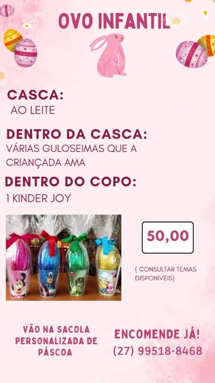 Ovos de Páscoa recheados - Foto 3