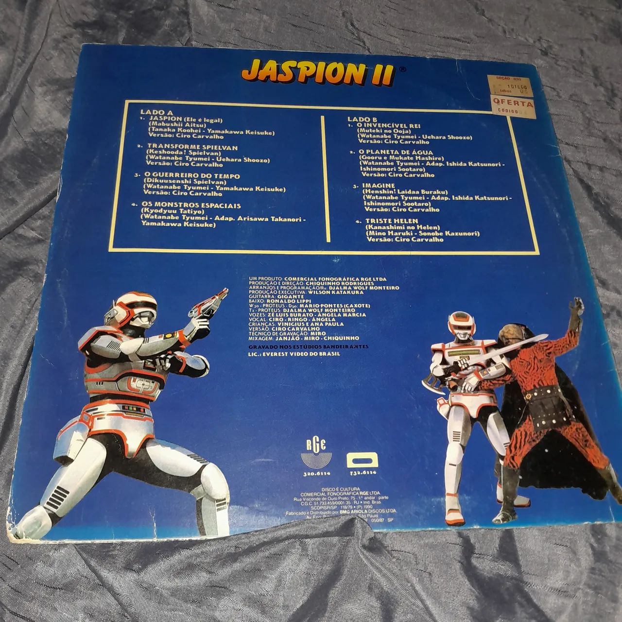 LP VINIL JASPION 2 - Foto 3