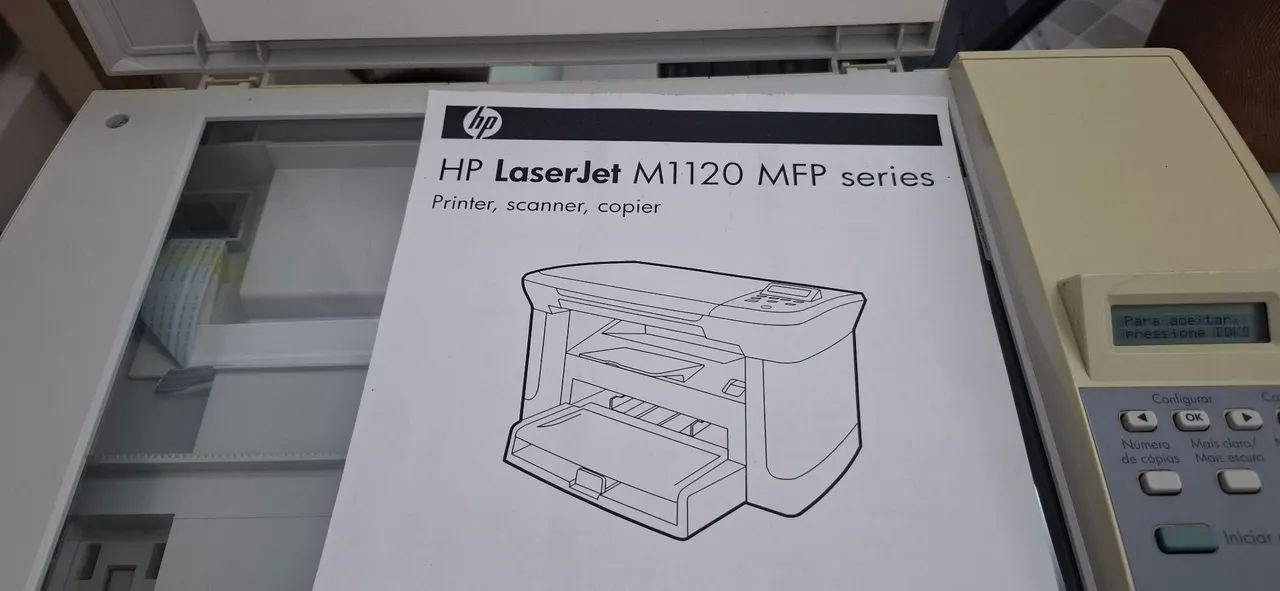 Impressora hp laserjet M 1120 MFP usada - Foto 5