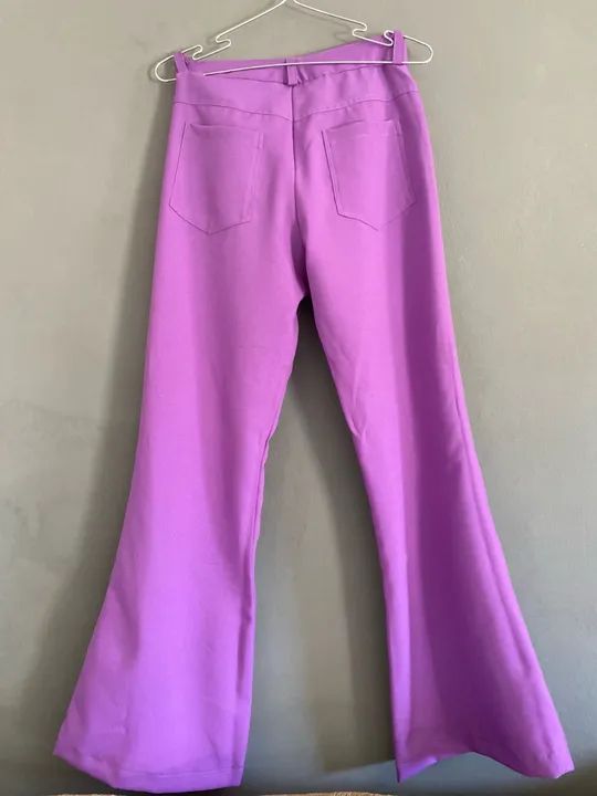 calça alfaiataria seminova m - Foto 2