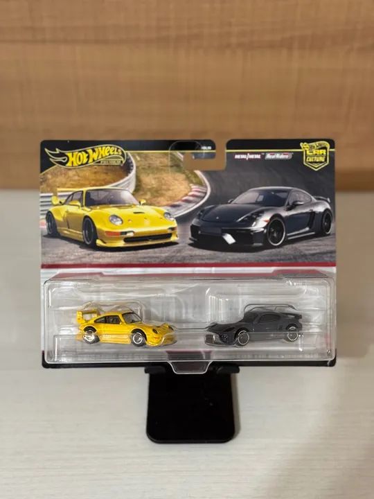 Hot Wheels Car Culture - Porsche 911 GT3 RS & Porsche 718 Cayman GT4 RS