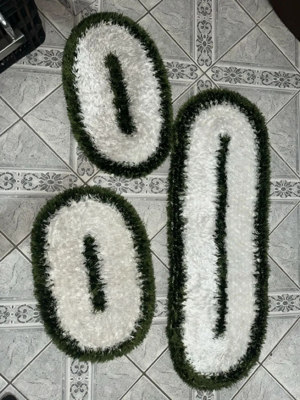 2 conjunto de tapetes