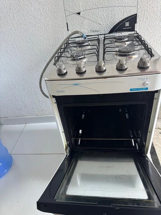 Fogão 4 Bocas Esmaltec Branco automático  - Foto 4