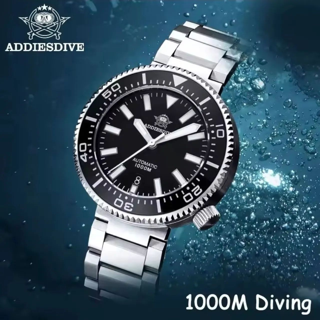 Relógio Addiesdive Scuba 1000mts - Foto 2
