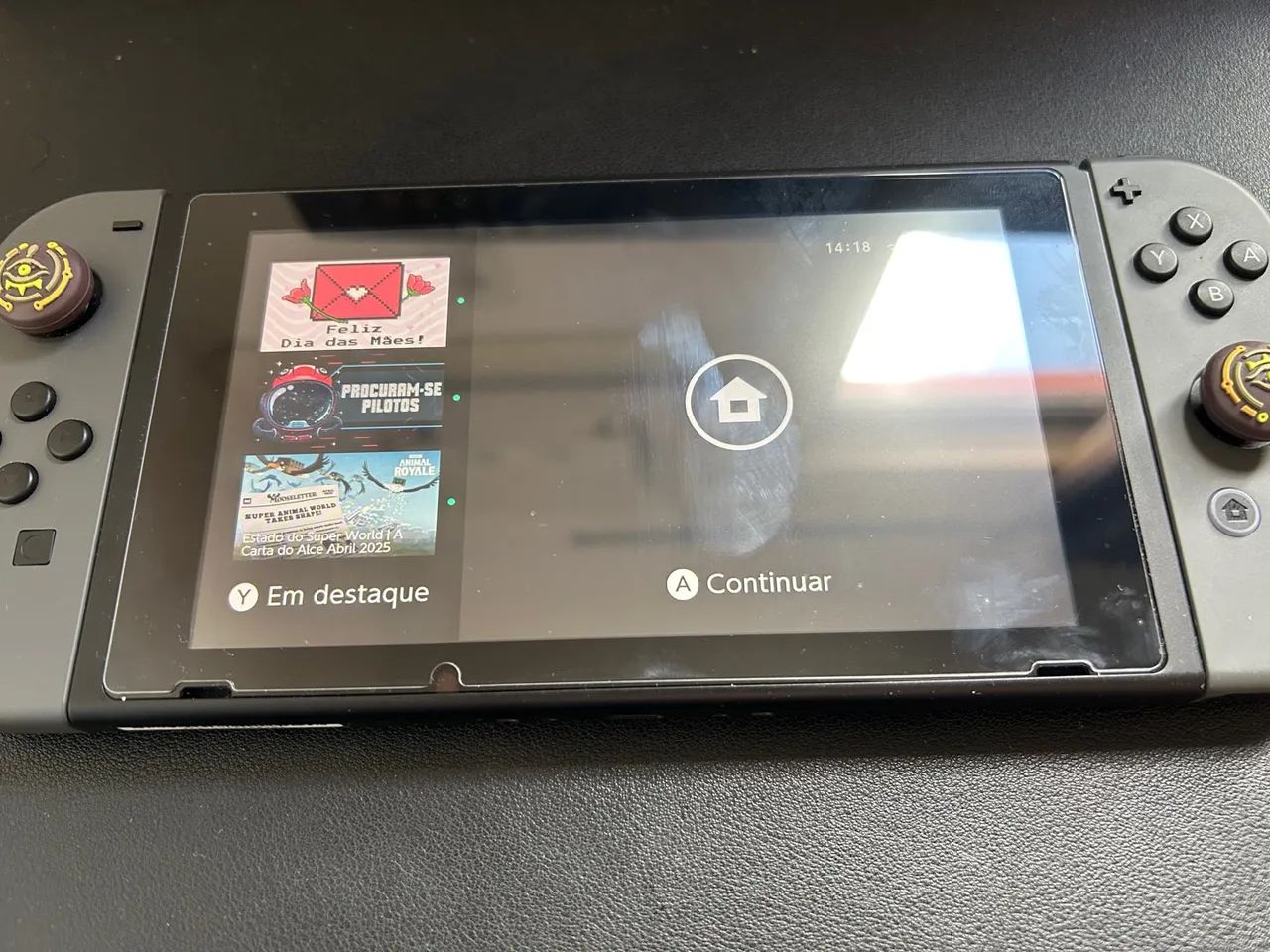 Nintendo Switch com pelicula de vidro + brinde - Foto 2