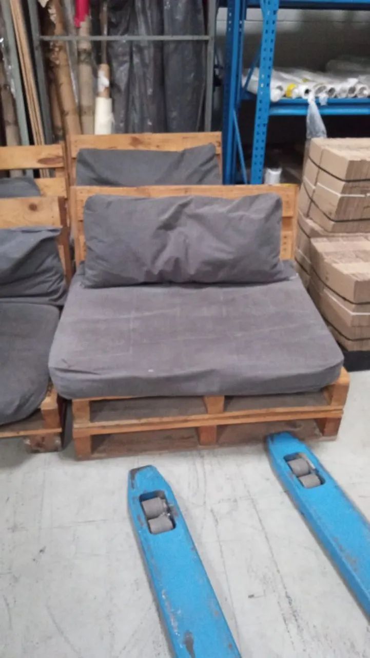 Poltrona de pallet 2 lugares - Foto 2