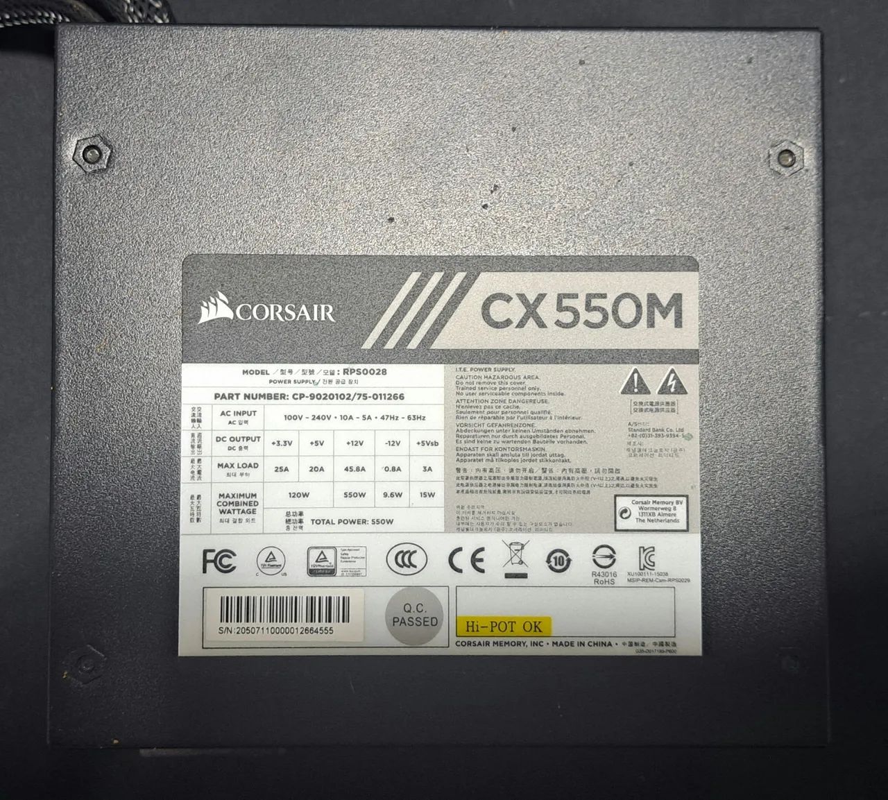 Corsair CX550M Bronze - Foto 3