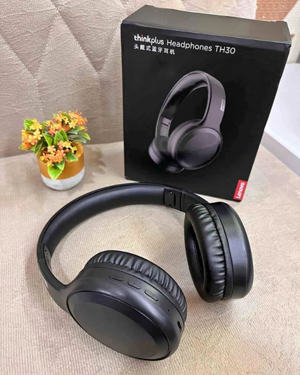 Fone Bluetooth Lenovo TH30 Thinkplus Lacrado Original