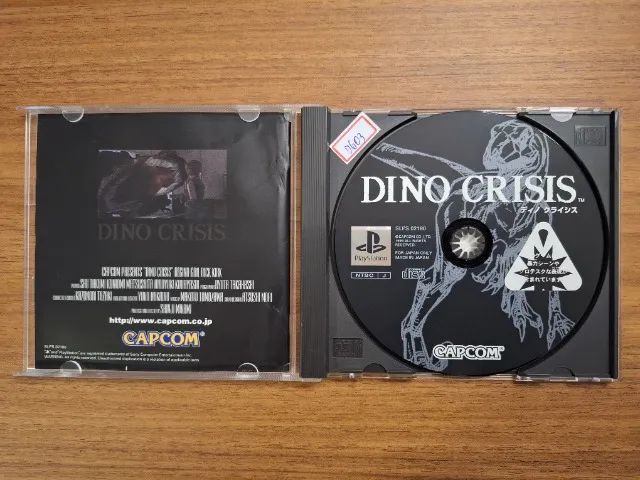 Dino Crisis Original Japonês PS1 (ler descrição) - Jogos de Vídeo