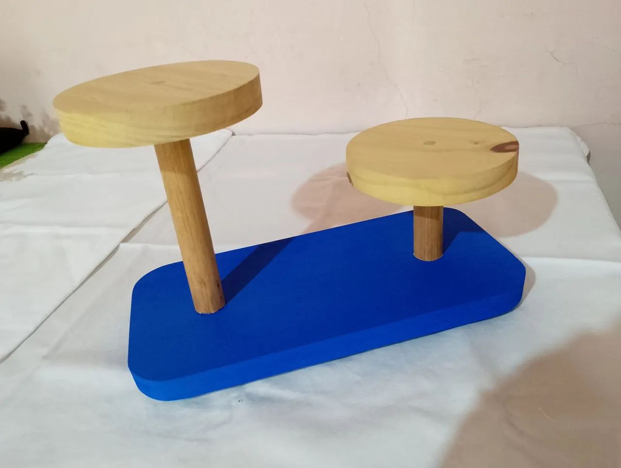 Suporte para vasos de plantas ou flores com pezinhos antiderrapante. - Foto 3