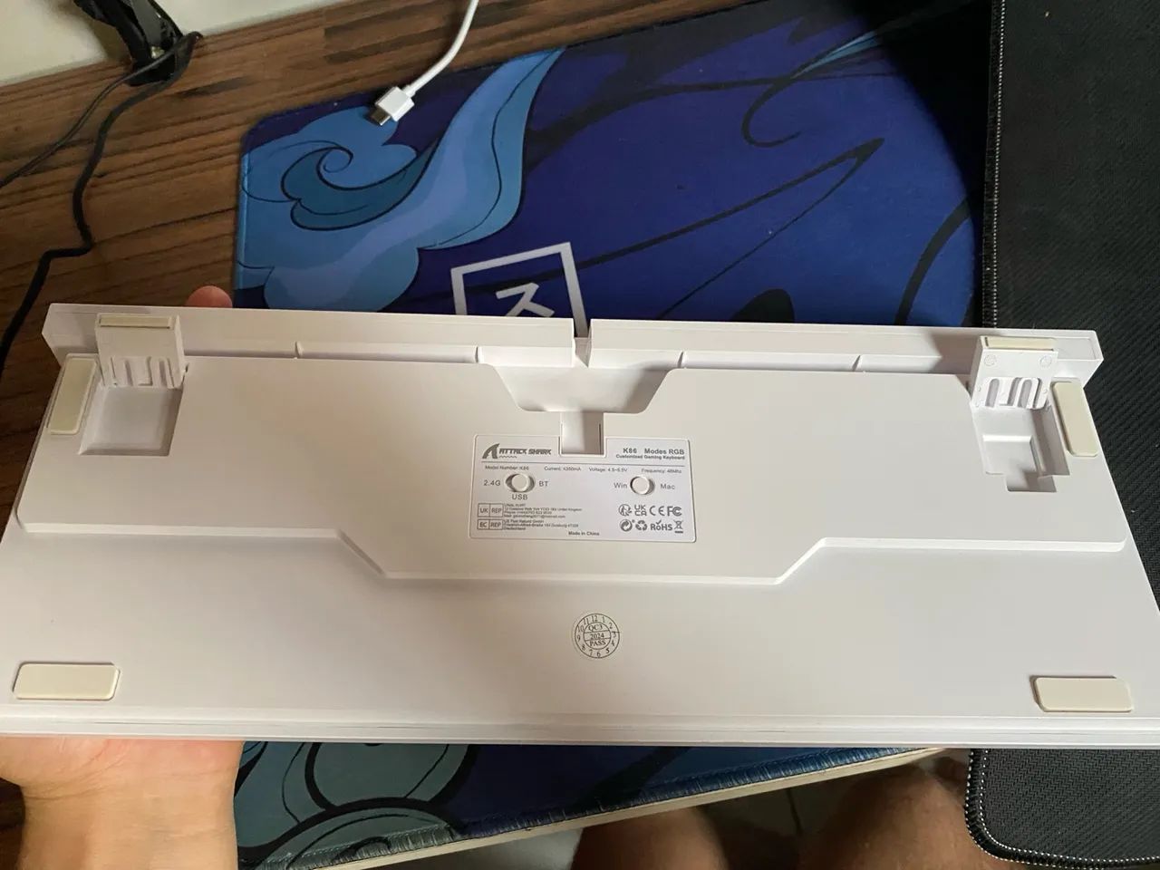 Teclado Attack Shark K86 - Foto 2